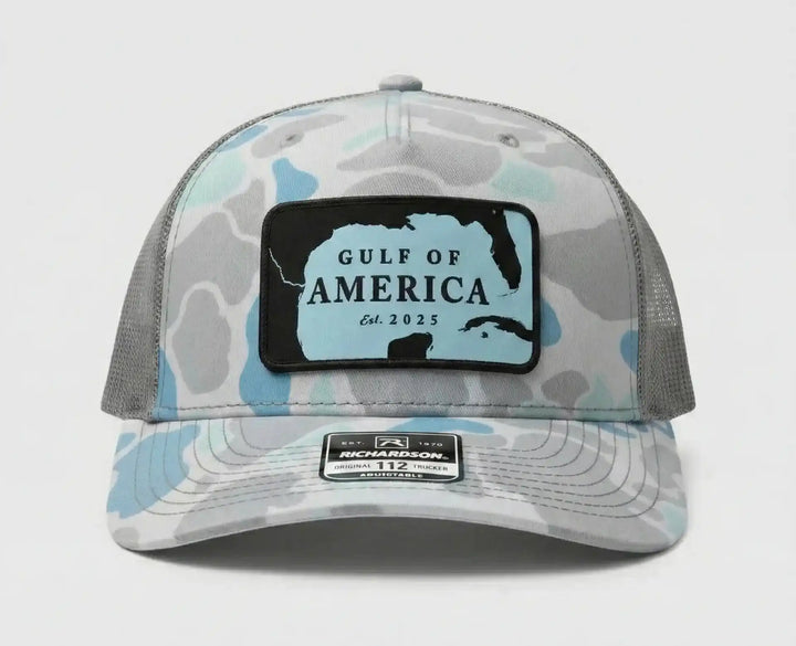 45/47 - Gulf | Richardson 112 Trucker Cap with Gulf of America Patch | Est. 2025