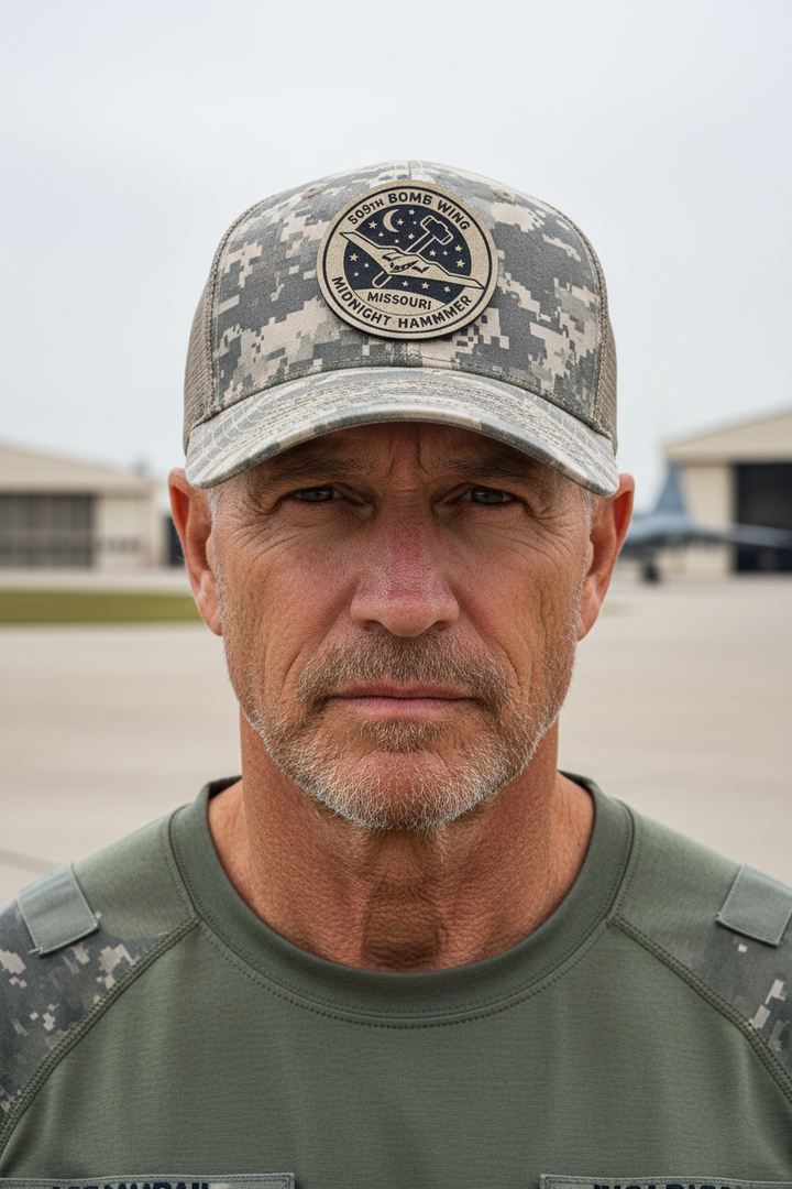 509th Bomb Wing Midnight Hammer - Close-Up Model Shot