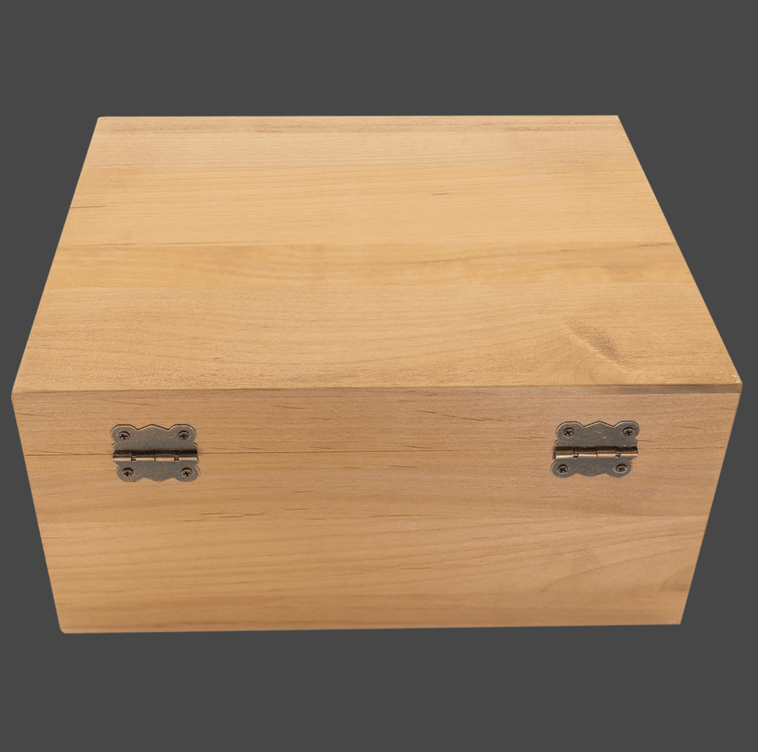 Red Alder Whiskey Set with Two 9 oz. Glasses, Two 4" Slate Coasters, and Eight Granite Whiskey Stones with Black Velvet Bag