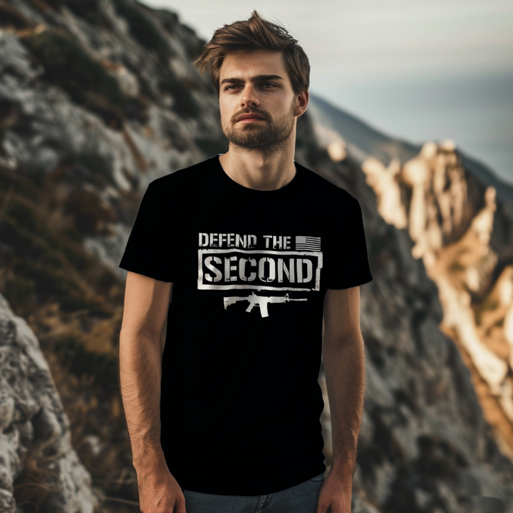 Defend the Second T-Shirt | 2nd Amendment Patriotic Tee