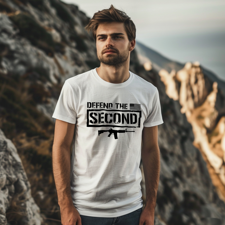 Defend the Second T-Shirt | 2nd Amendment Patriotic Tee
