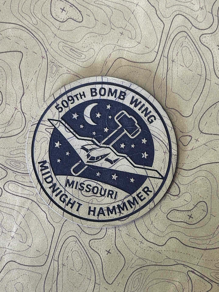 509th Bomb Wing Midnight Hammer Hat | Richardson 112 Digital Camo Trucker Cap - Whiteman AFB Missouri