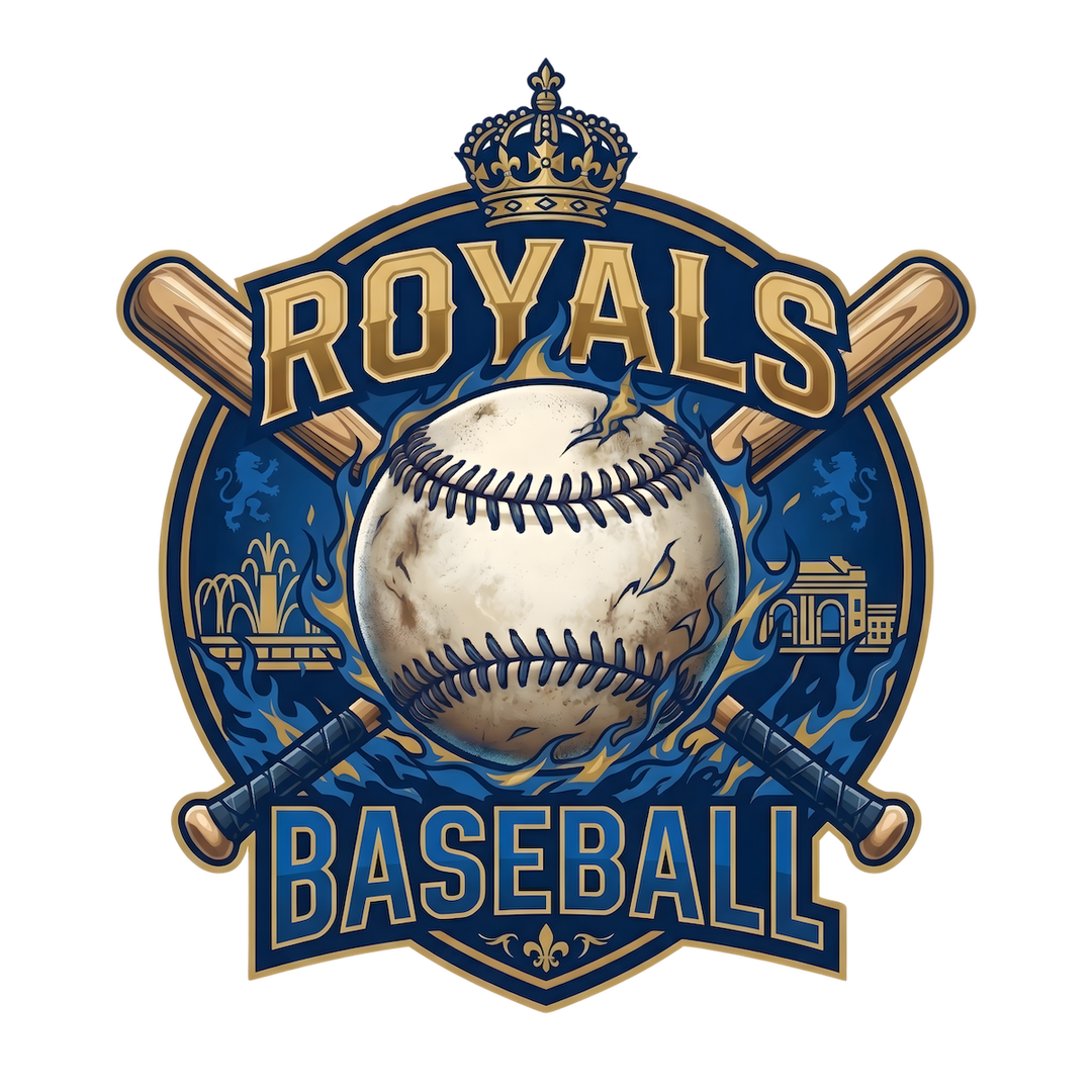 Royals Baseball Crest Die-Cut Sticker – KC Royals Premium Vinyl Decal