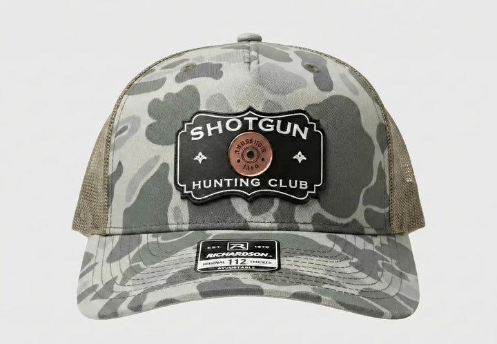 Shotgun Hunting Club Trucker Hat - Camo