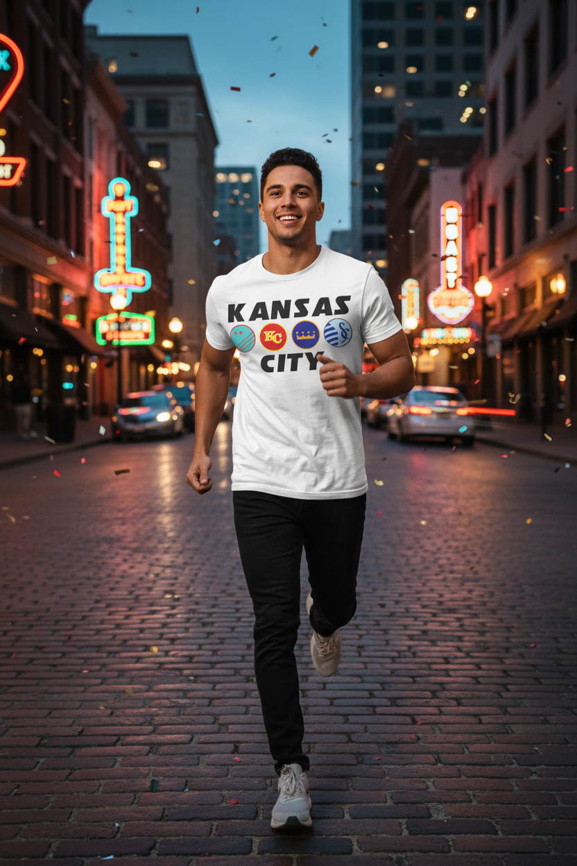 Action shot at iconic KC location