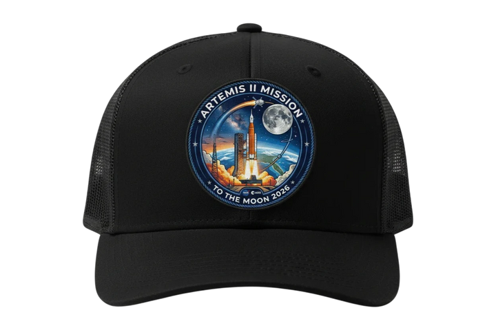 Artemis II Mission To The Moon 2026 | Embroidered Richardson 112 Snapback Hat