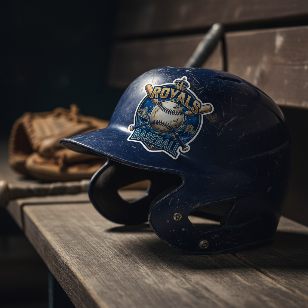 Batting helmet dugout