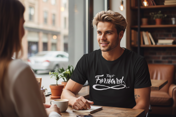Black tee - meaningful connection