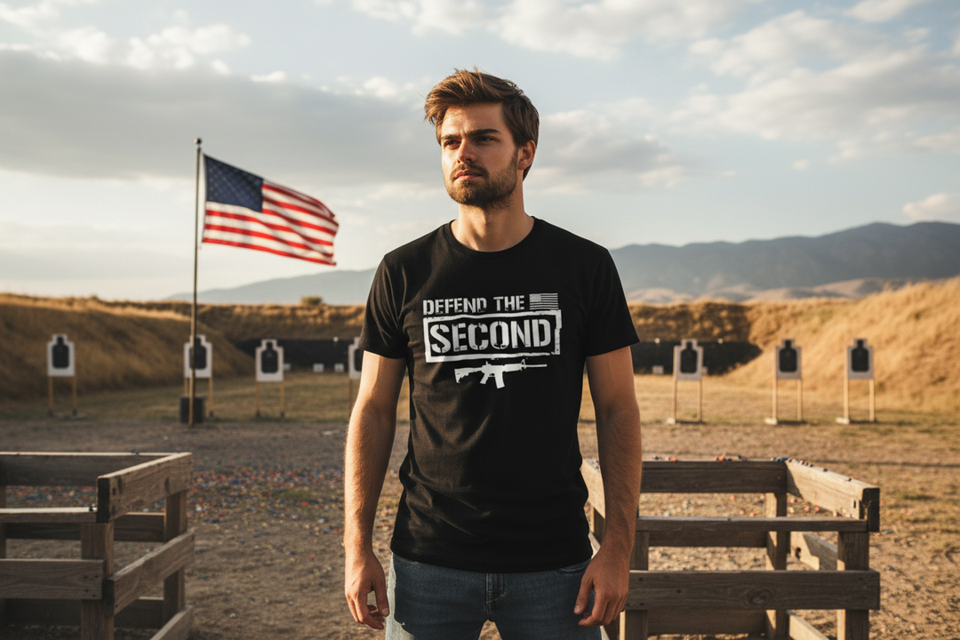 Black tee - outdoor range setting