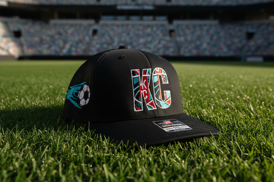 Cap Center Field - Front & Side Art