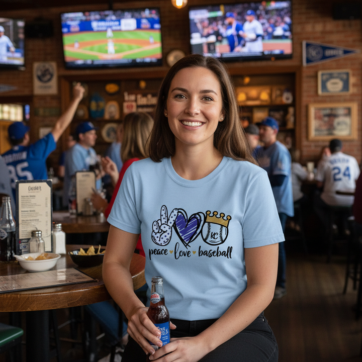 Casual KC baseball fan scene
