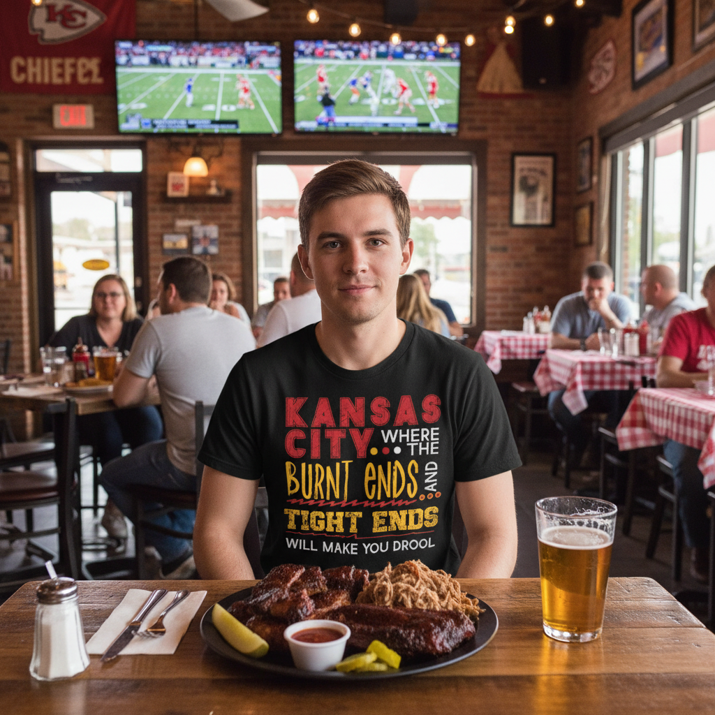 Casual KC BBQ restaurant scene