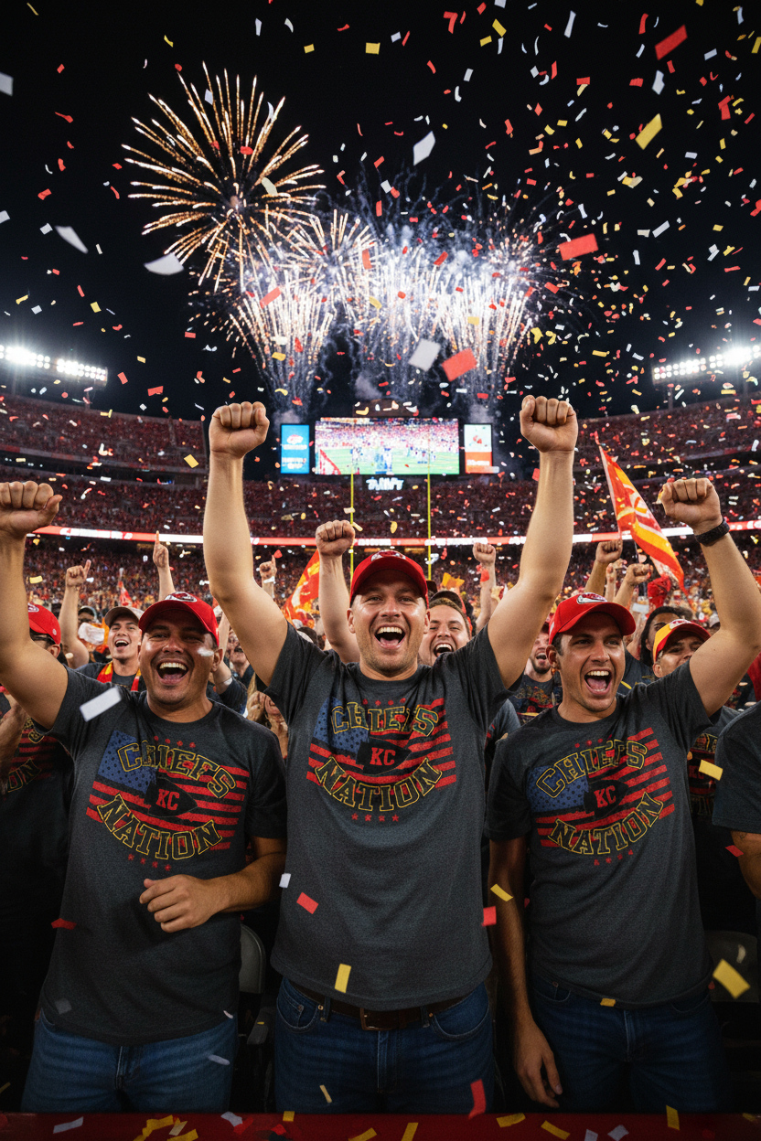 Chiefs Kingdom victory celebration