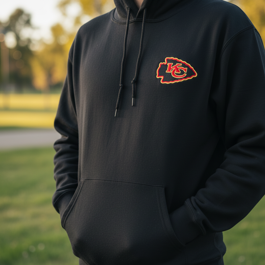 Close-up KC logo detail
