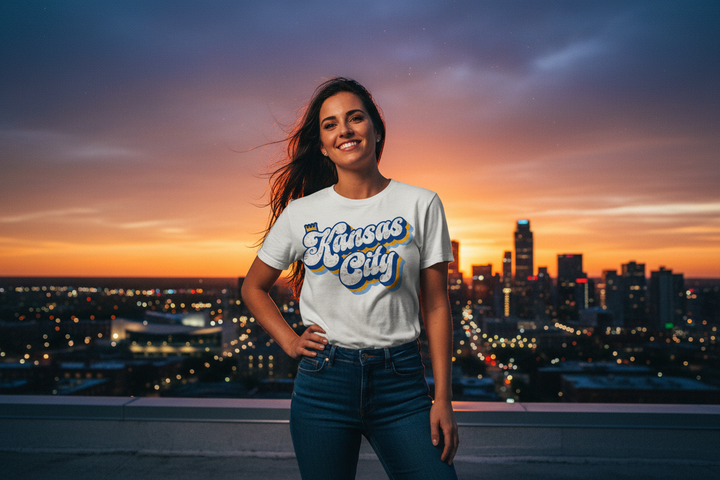 Epic Kansas City Skyline Shot