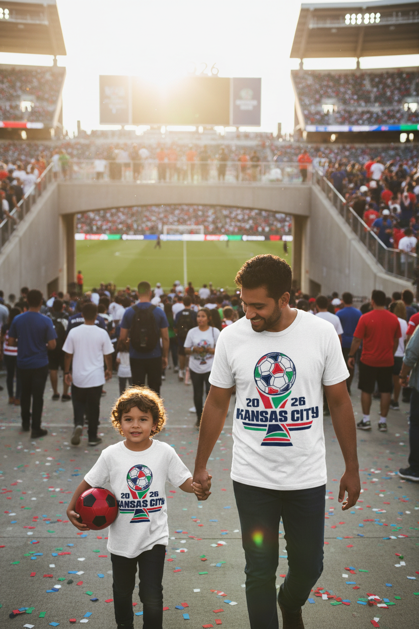 Father and Child Game Day