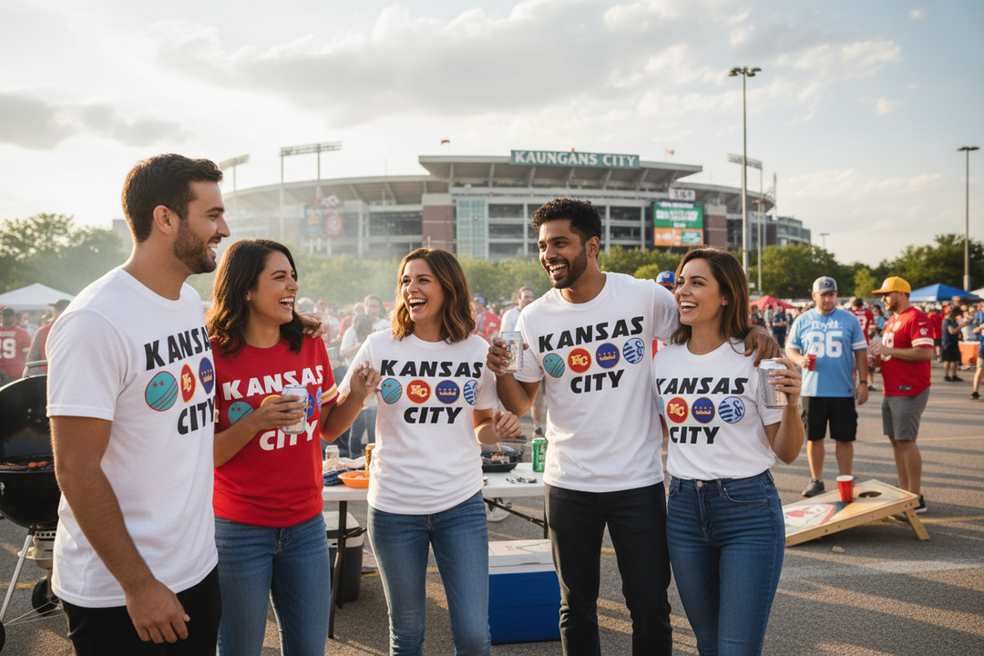 Friends at KC sports venue