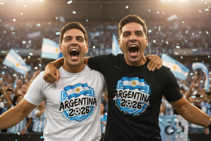 Goal celebration both shirts