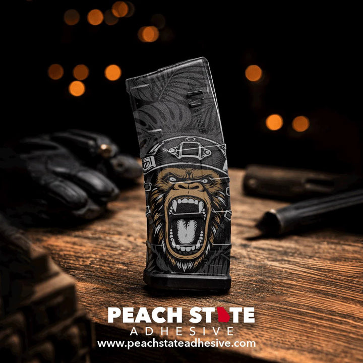 Gorilla Tactical PMag Skin | AR-15 Magazine Wrap | Aggressive Custom Design