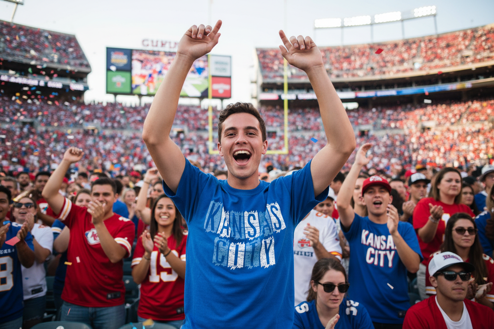 KC Royal Blue Sports Event Lifestyle