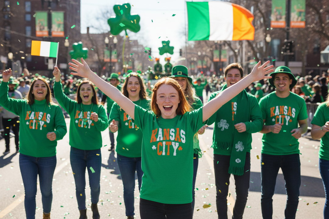 KC St. Patrick's Day Parade Scene