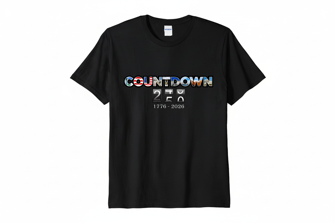 Black Countdown 250 T-Shirt