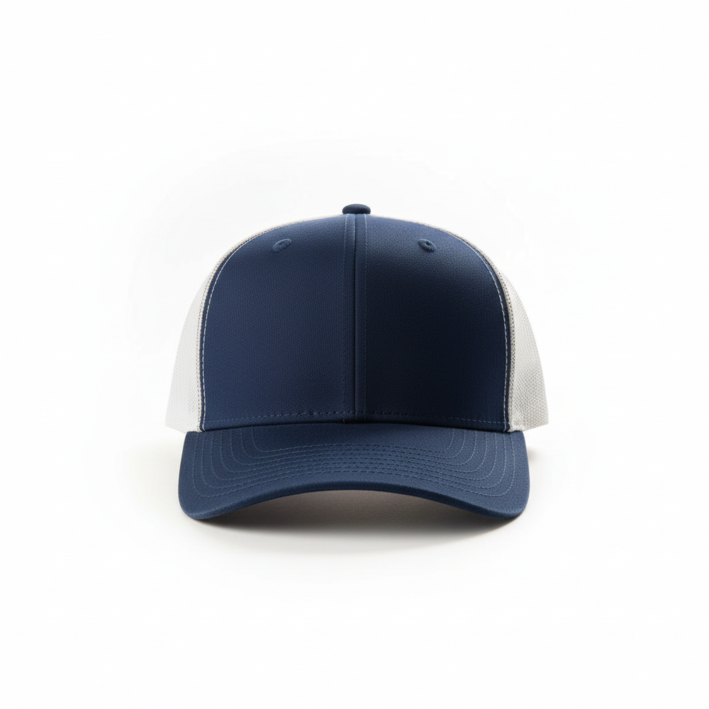 Custom Yupoong Snapback Hat - Bright White Studio