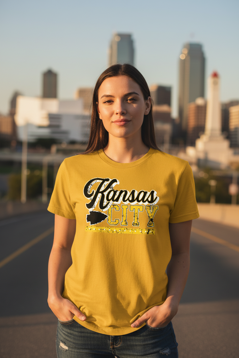 Kansas City yellow tee hero