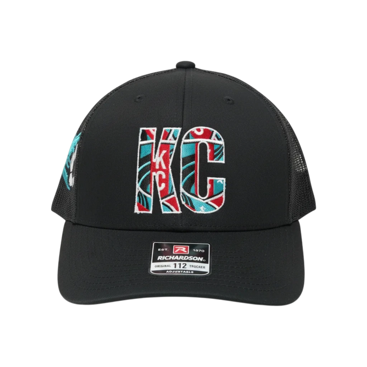 KC Current Soccer Team Hat Embroidered Richardson 112 Trucker Cap