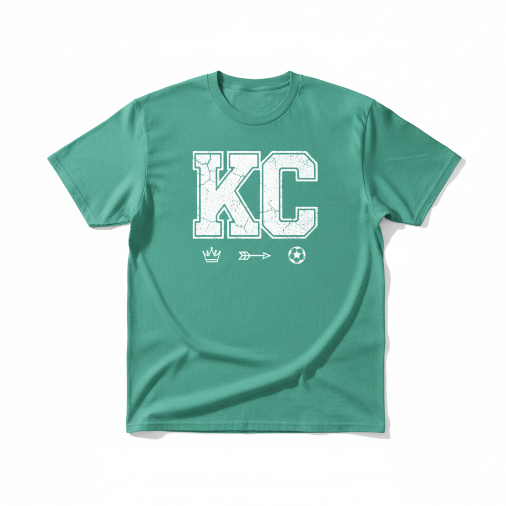 KC Rep the City - Mint Green Tee