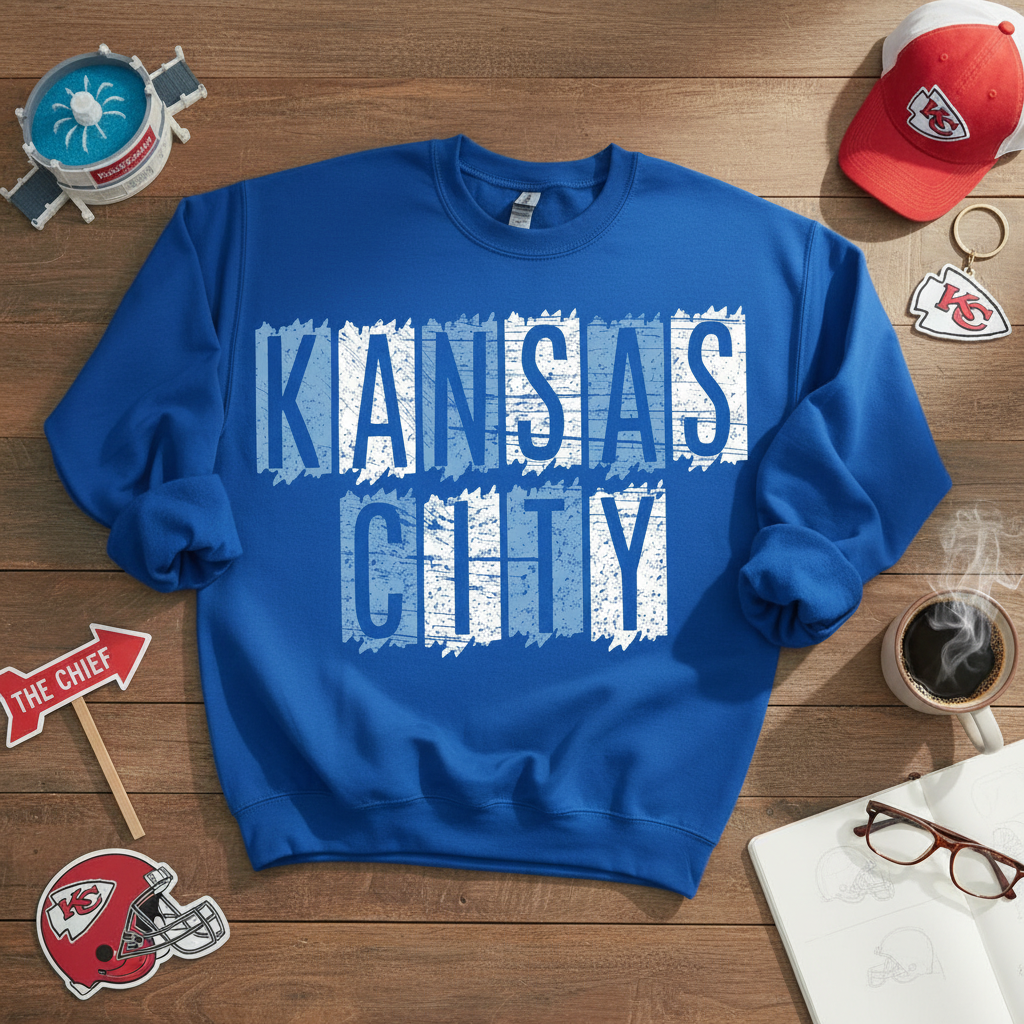 KC Royal Blue Flat Lay