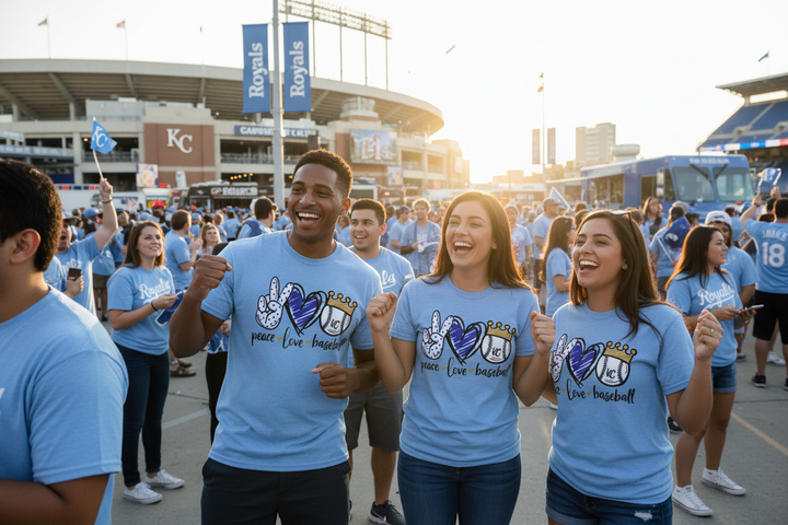 KC Royals game day celebration