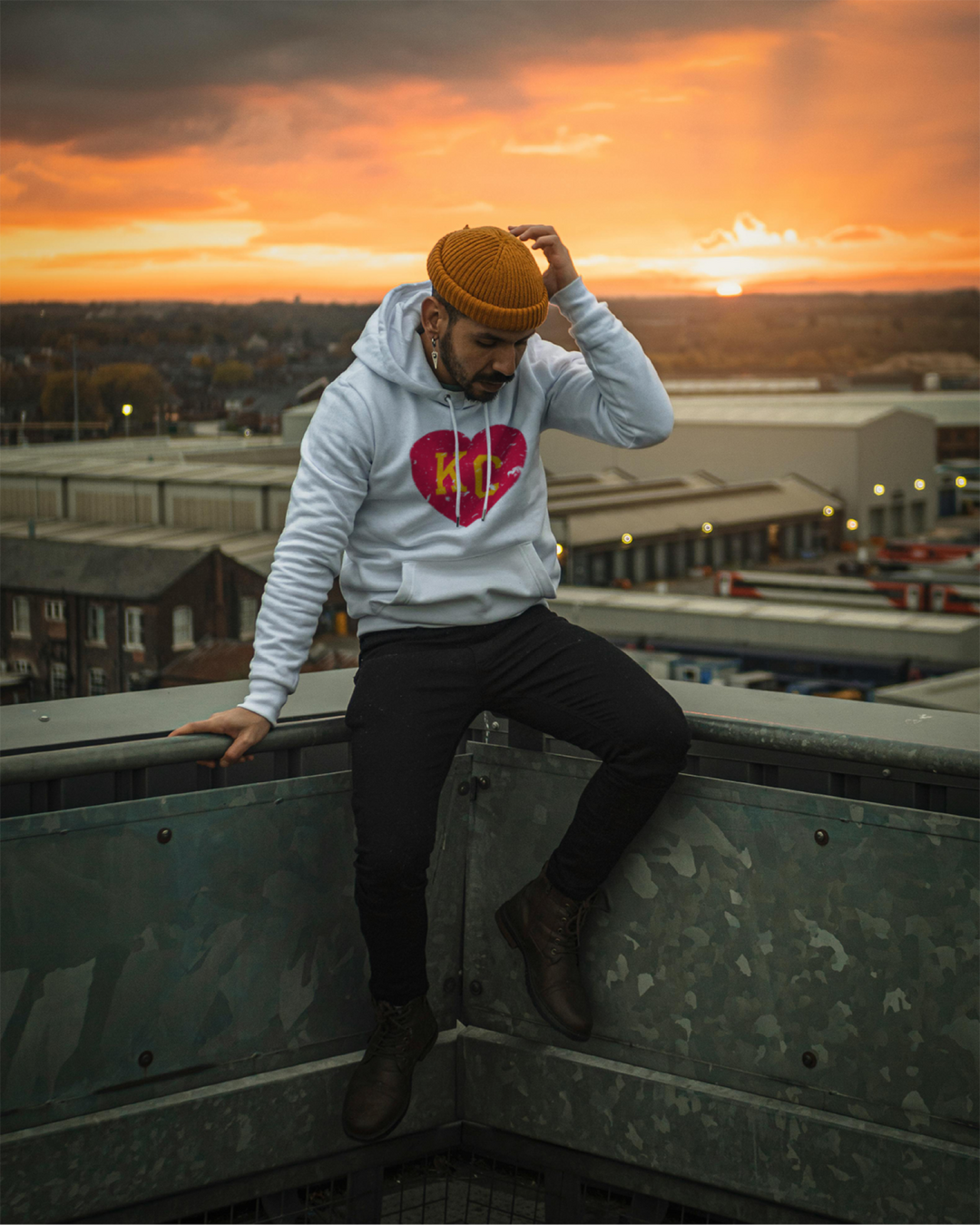 KC Heart Hoodie | Kansas City Hometown Pride Sweatshirt