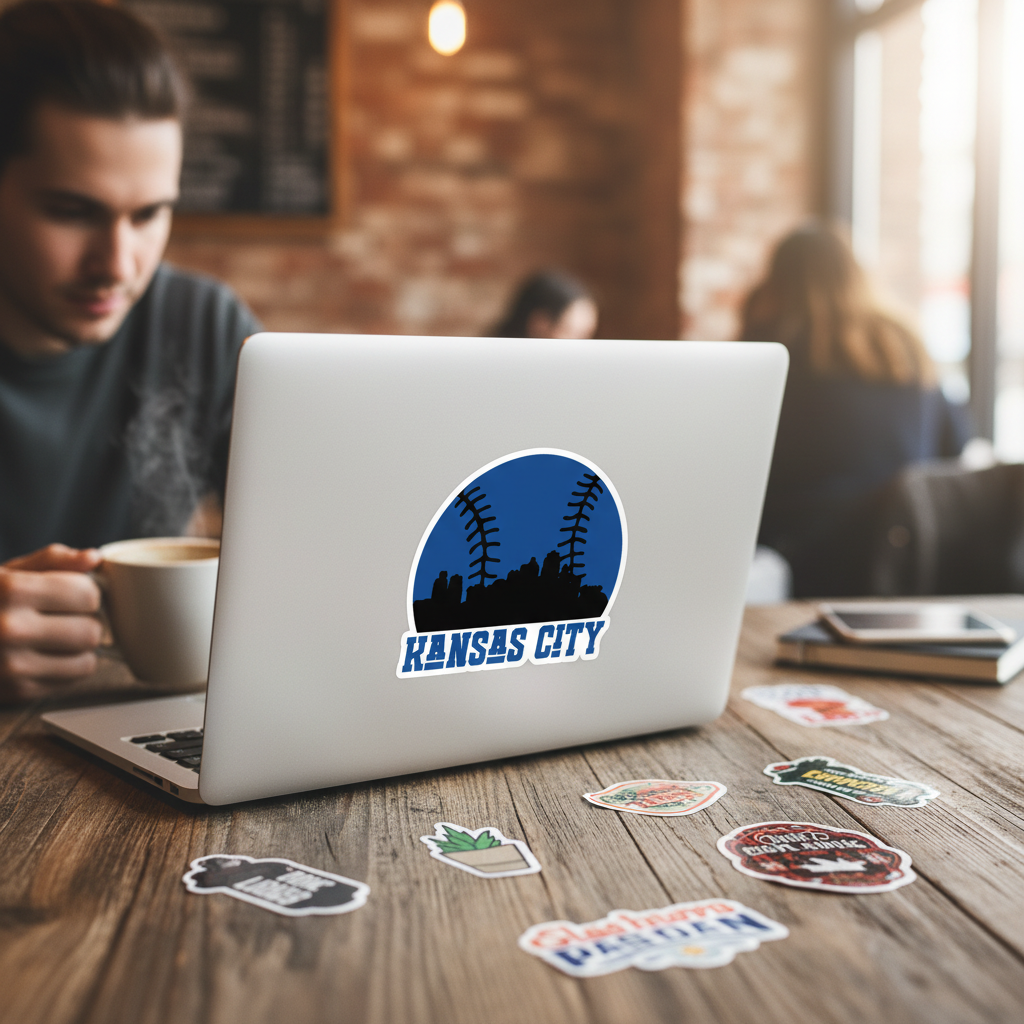 Laptop sticker lifestyle