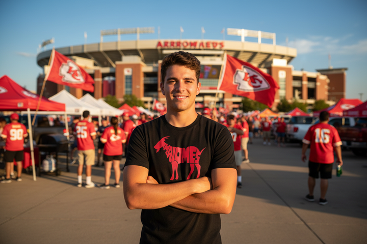 Mahomes GOAT – Tailgate Black