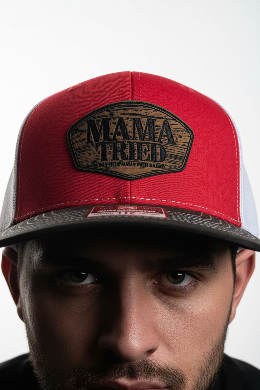 MAMA TRIED Richardson Hat - Intense Close-Up