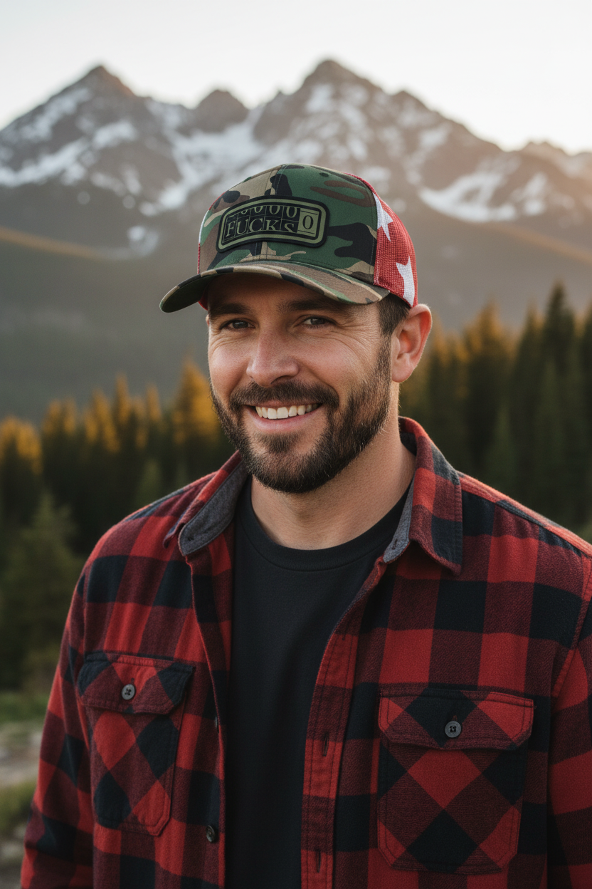 Model with Mountains