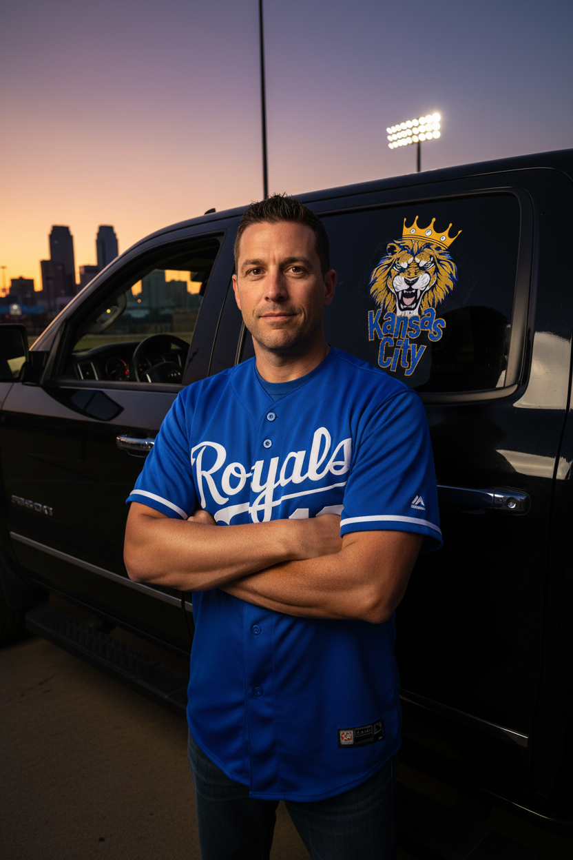 Royals Fan Hero with Sticker