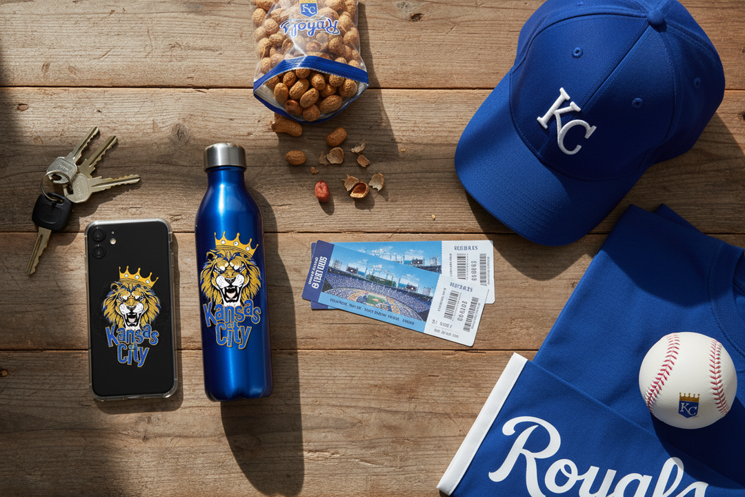 Royals Game Day Flat Lay