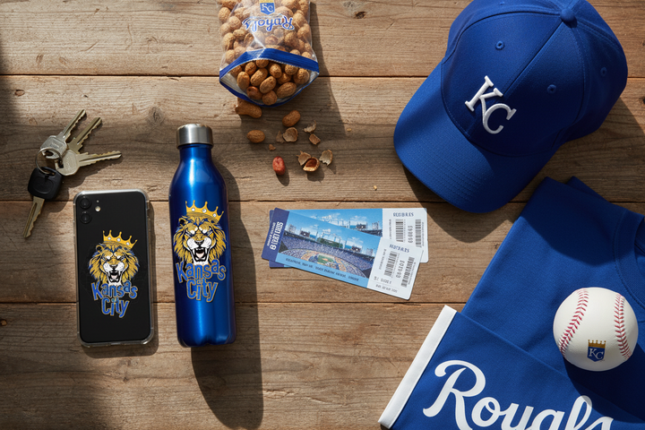 Royals Game Day Flat Lay