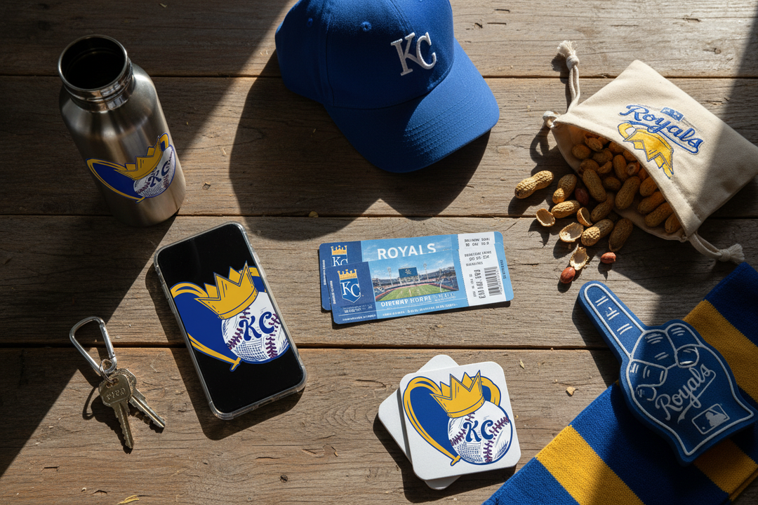 Royals Game Day Flat Lay