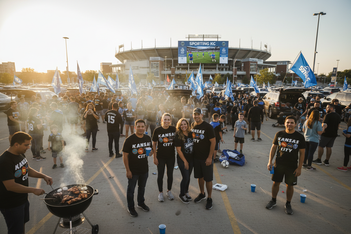 Sporting KC tailgate at Children's Mercy Park