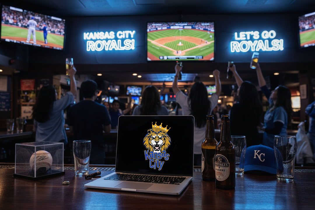 Sports Bar Laptop Sticker