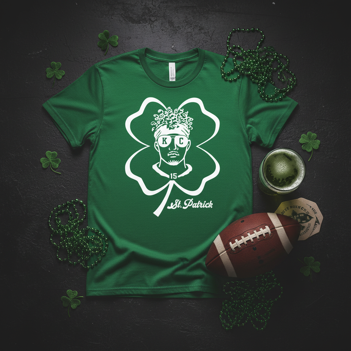 St. Patrick Kelly Green - Flat Lay