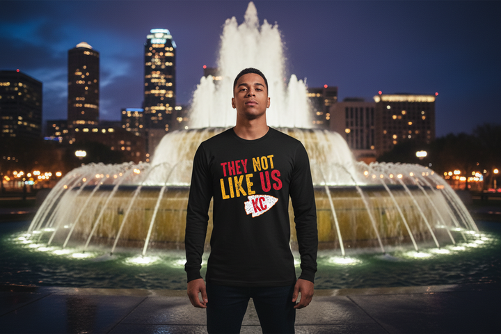 They Not Like Us KC Fountain Night