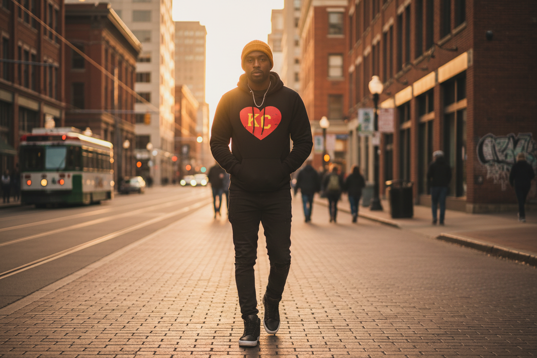 Urban KC - Black hoodie