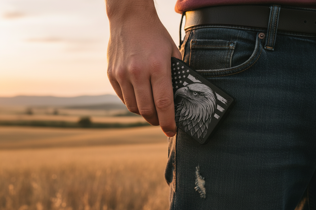 Wallet in Hand from Pocket