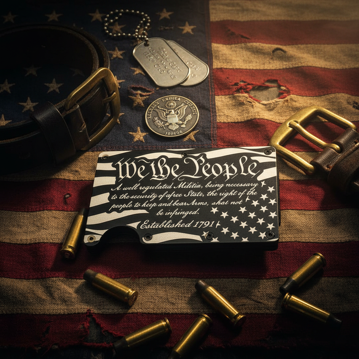 We The People Wallet - American Flag Patriotic (Replacement)