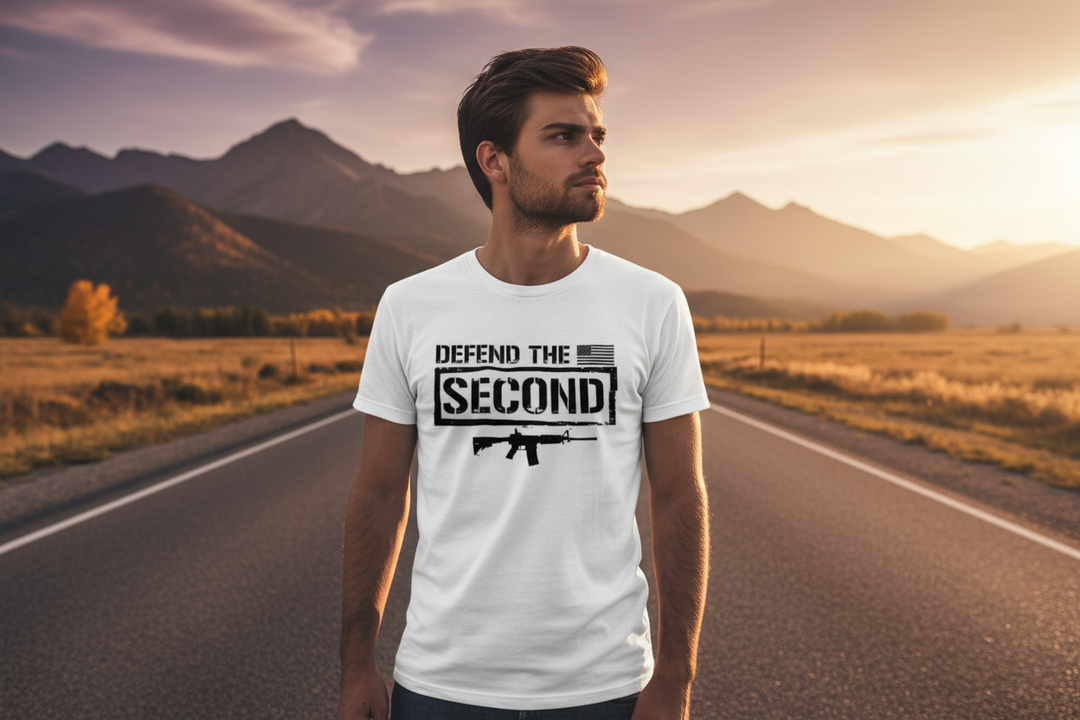 White tee - open road freedom