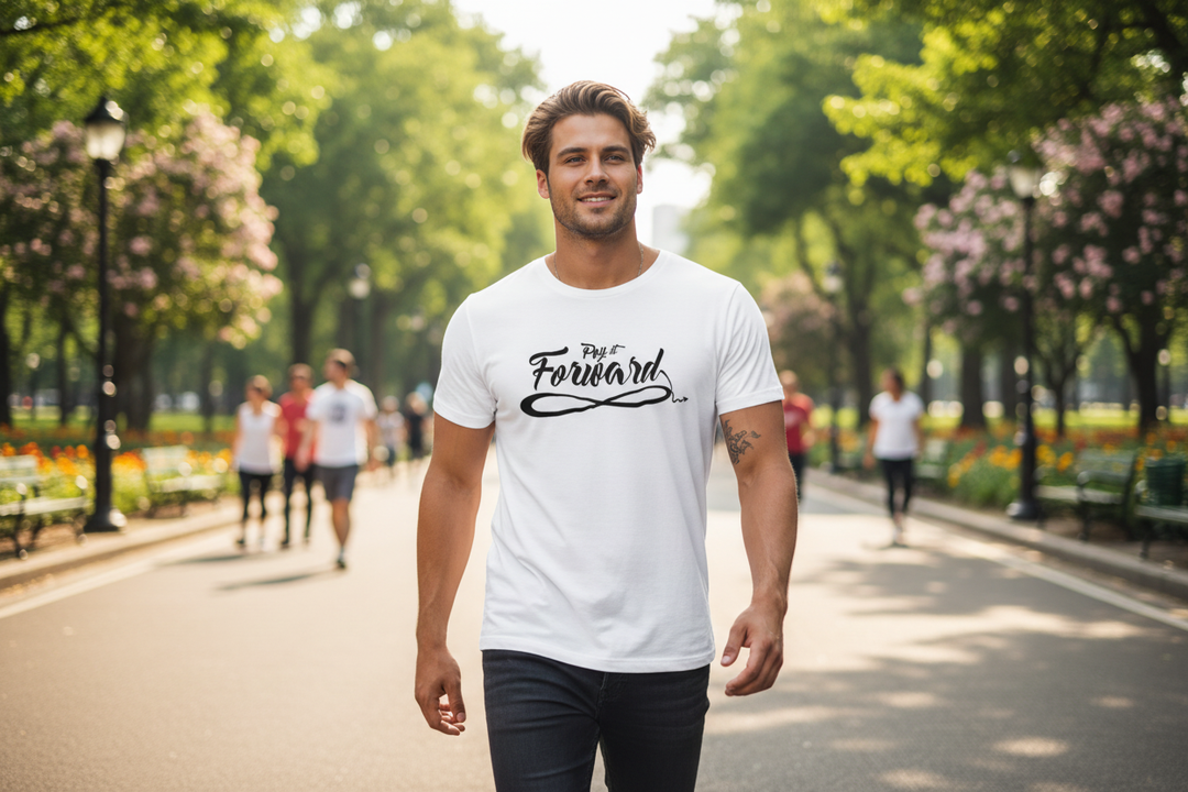 White tee - purposeful movement
